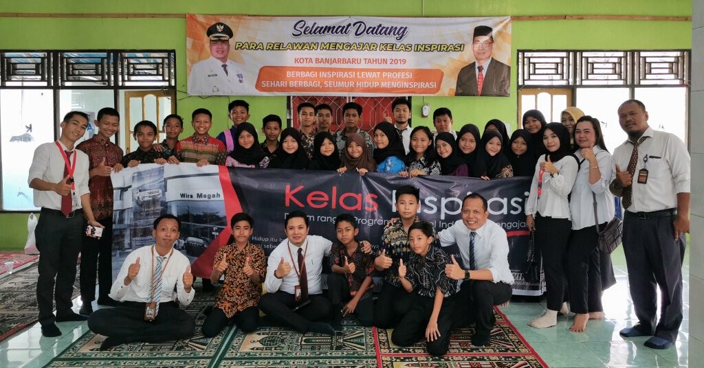 Kelas Inspirasi SMPN 4 Banjarbaru, Senin 28 Oktober 2019